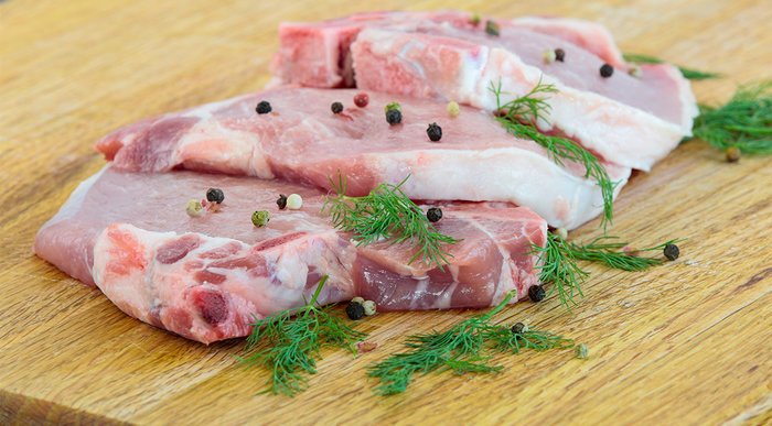 Lomo de cerdo deshuesado carnes con mas proteina