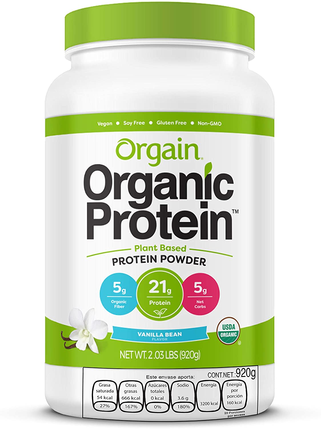 Orgain Proteina Vegana